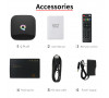 Смарт TV Box Q plus 4 Гб 32 Гб Allwinner H6 4 ГБ 32 ГБ 6K Ultra HD