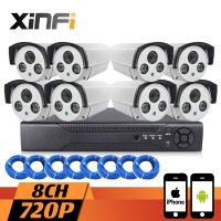 Xinfi 8CH системы видеонаблюдения микро-hdmi дорожно-nvr сетевой видеорегистратор 720 P системы в...