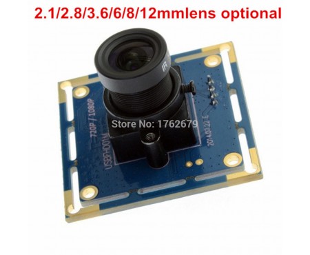 ELP модуль камеры видеонаблюдения USB 2МП Cmos Full HD 1080P