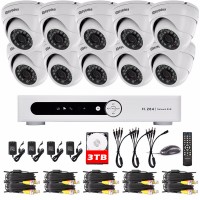 Eyedea 16 каналов видео DVR HDMI 1080 P 2.0MP 5500TVL открытый купол отель привели Ночное Видение...