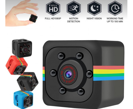 SQ11 Pro мини-камера для скрытого видеонаблюдения с разрешением 1080p
