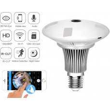 ZILNK 1080P HD Fisheye IP WiFi камера в виде лампочки